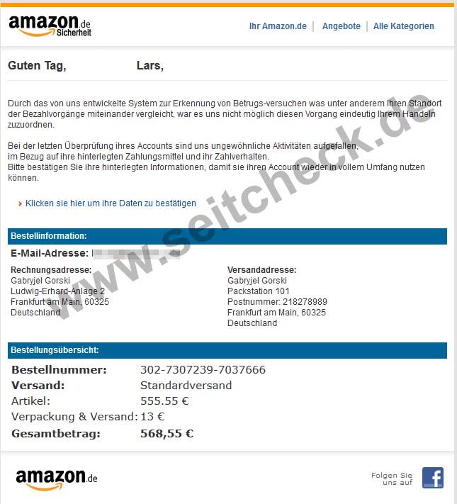 amazon-verdaechtige-zahlung-erkannt-phishing-betrug