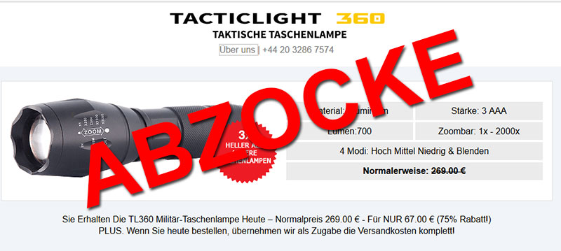 Tacticlight tl360 - Unsere Produkte unter der Menge an verglichenenTacticlight tl360