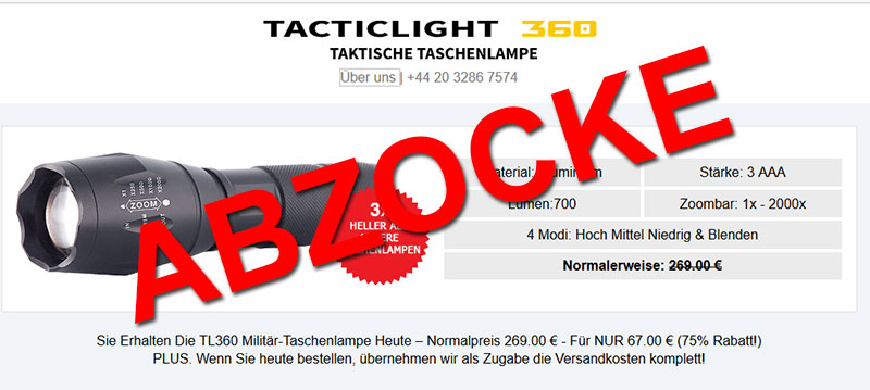 Tac light 360 - Die hochwertigsten Tac light 360 im Vergleich